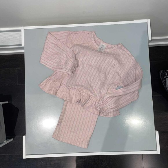 Gap – 2 piece set Girls Size 5 – Soft Blush Pink - NEW WITH TAGS - Picture 1 of 4